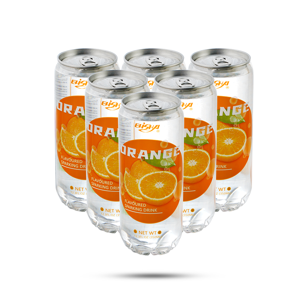 Orange Flavored Sparkling Drin