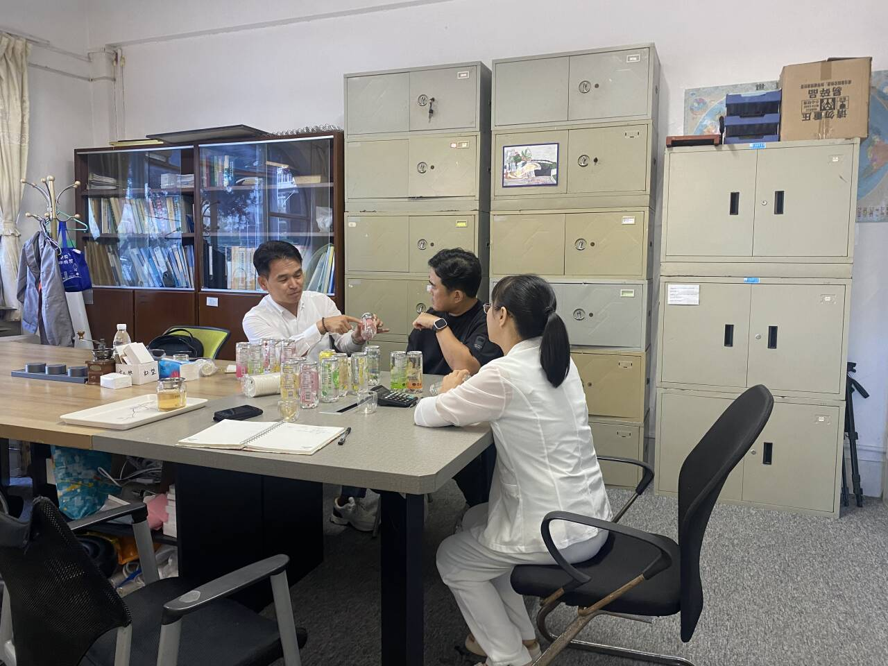 Korean Beverage Importer Visits Elisha Factory for Soda &Drink OEM Cooperation